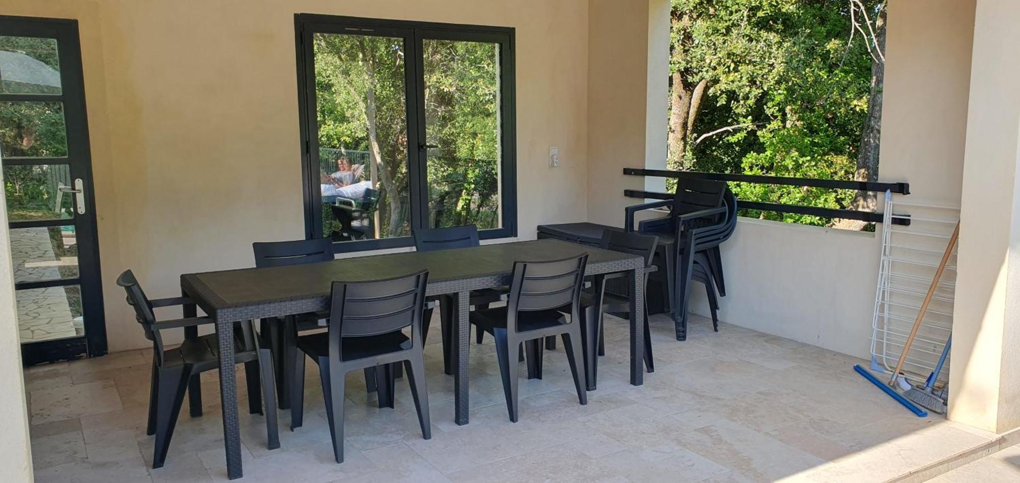 La Casita villa avec piscine prés d'Uzes Saint-Laurent-la-Vernède Exterior foto